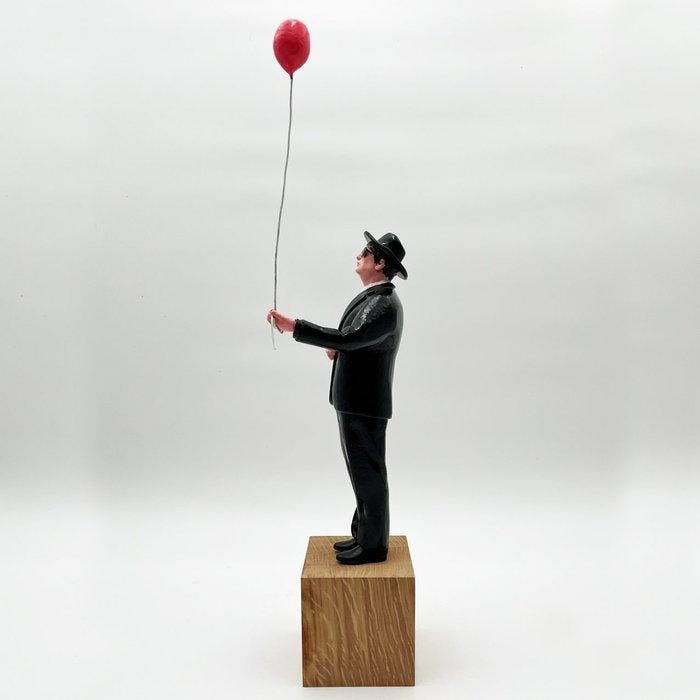 Coco de Paris - Man with balloon, Antiek en Kunst, Kunst | Designobjecten