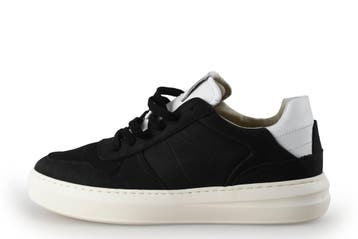 Manfield Sneakers in maat 42 Zwart, Manfield, Verzenden, Zwart, Zo goed als nieuw
