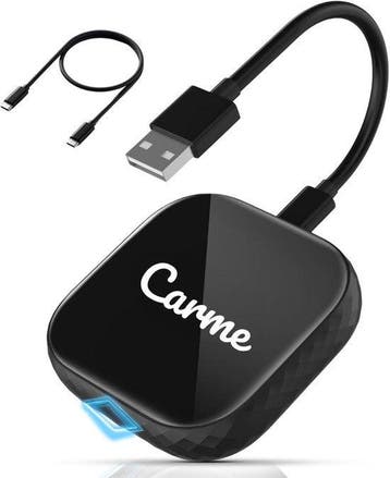 2dekans | CarMe Premium 2-in-1 CarPlay Dongle - Draadloos, TV, Hi-fi & Vidéo, Câbles audio & Câbles de télévision, Ophalen of Verzenden