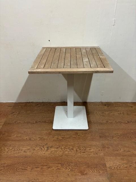 Gebruikte Terrastafel (75x75cm) - T1465, Huis en Inrichting, Tafels | Eettafels, Ophalen