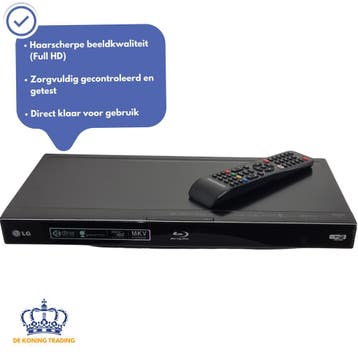 LG BD570 | Blu Ray Speler | DVD Speler | Blu-ray speler, Verzenden, Zo goed als nieuw, LG