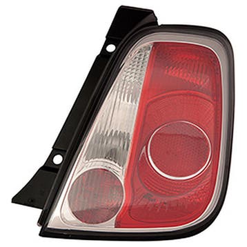 Fiat 500 2007-2015 Achterlicht Rechts Niet Coupé/Cabrio Zon, Verzenden