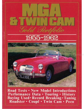 MGA & TWIN CAM GOLD PORTFOLIO 1955 - 1962 (BROOKLANDS), Ophalen of Verzenden