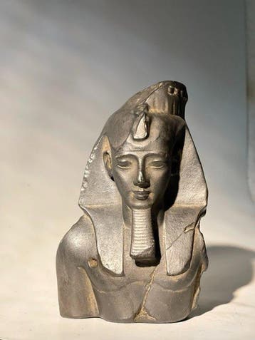 Beeld, Replica bust of Ramses II - 14 cm - onbekend