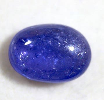 Geen Reserve - ct. 2,50 tanzaniet natuurlijk blauw, paars-