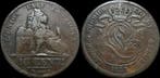 België. 2 Large Coins: 10 Centimes - 1832 Leopold I -