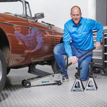 Datona Autokrik 3 ton + assteunen 3 ton - datona, Auto diversen, Krikken, Ophalen of Verzenden, Nieuw