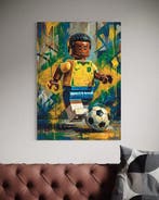 ANDSAL - Pelé Brazil Wolrd Cup LEGO Special Limited Edition, Nieuw