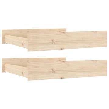 Opberglades massief hout | Retour deal | Pak die winst, Huis en Inrichting, Slaapkamer | Bedden, Overige kleuren, Verzenden, Zo goed als nieuw