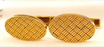 Tiffany & Co. - Boutons de manchette - 18 carats Or jaune