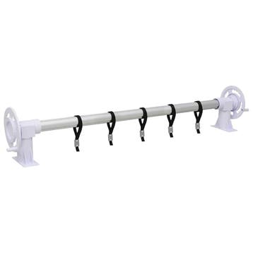 vidaXL Zwembadhoesroller met kunststof frame, Verzenden