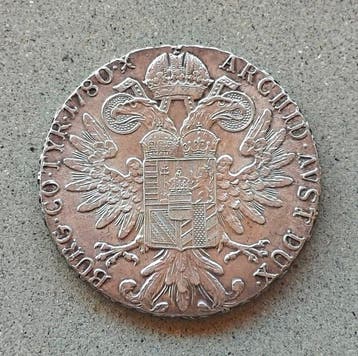 Oostenrijk. Maria-Theresia. Thaler (taler) 1780 / H 71 Zecca, Postzegels en Munten, Munten | Europa | Niet-Euromunten