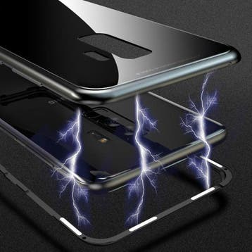 Samsung Galaxy S9 Plus Magnetisch 360° Hoesje met Tempered, Verzenden, Nieuw