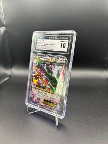 Pokémon - 1 Graded card M Rayquaza Ex Celebrations - CGC 10
