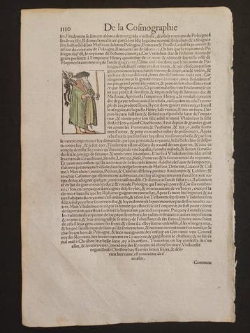 Sebastian Münster (1489–1552) - Cosmographie Universelle -