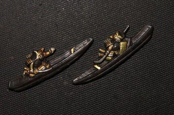 C5-676 Musya Gassen, Samurai Oorlog Mitokoromono (Tsuba
