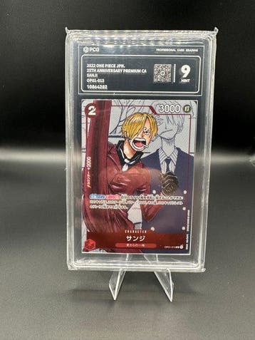 Bandai - 5 Graded card - One Piece - 25th Anniversary Carte