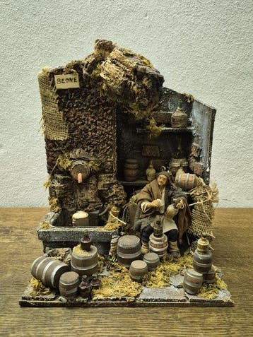 Kerststal - Hout