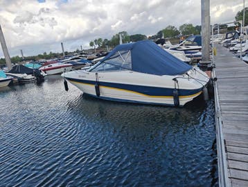 Bayliner 2352 Capri LX 5.0 V8 – 2001 – inclusief Vlemmix 350, Ophalen, Gebruikt, Bayliner