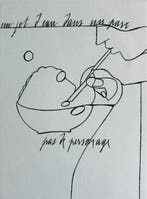 Valerio Adami (1935) - Un jet deau - Eau-forte originale, Antiquités & Art