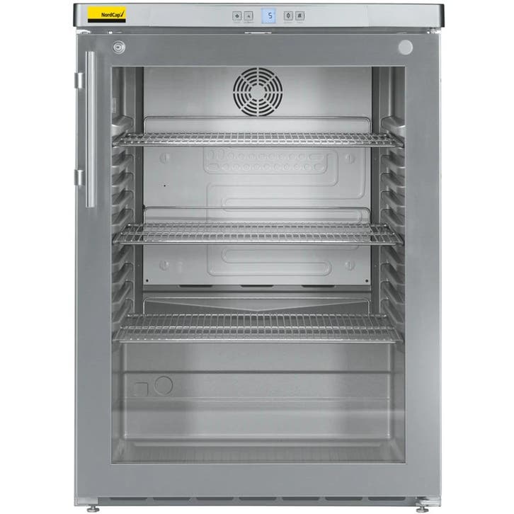 Koelkast | 148L | RVS | +1°C/+15°C | Geforceerd |, Zakelijke goederen, Horeca | Keukenapparatuur, Nieuw in verpakking, Verzenden