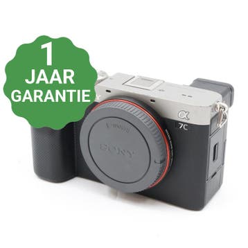 Sony A7C body zilver | Tweedehands, Verzenden, Zo goed als nieuw, Sony