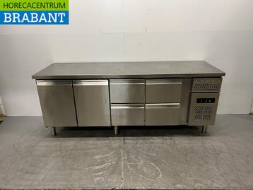 Table de travail réfrigérée Maxxfrost en acier inoxydable, 2, Verzenden