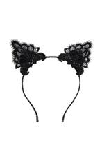 Haarband Kat Kant Zwart Kattenoortjes Diadeem Halloween Lace, Vêtements | Femmes, Ophalen of Verzenden