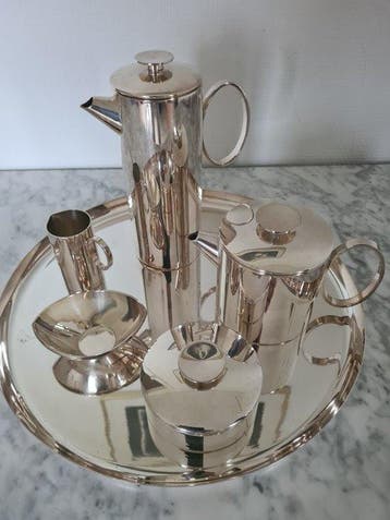 Christofle, Gallia - Lino Sabattini - Koffieservies (6) -, Antiquités & Art