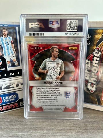 2016 Panini Spectra, Global Icons Harry Kane GI-HK Carte, Nieuw