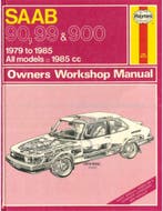 1979 - 1985 SAAB 90 99 900 HAYNES WERKPLAATSHANDBOEK ENGELS, Auto diversen, Handleidingen en Instructieboekjes