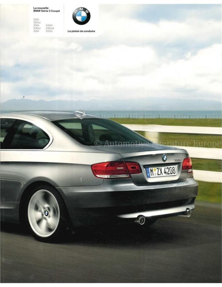 2006 BMW 3 SERIE COUPÉ BROCHURE FRANS, Livres, Autos | Brochures & Magazines, Enlèvement ou Envoi
