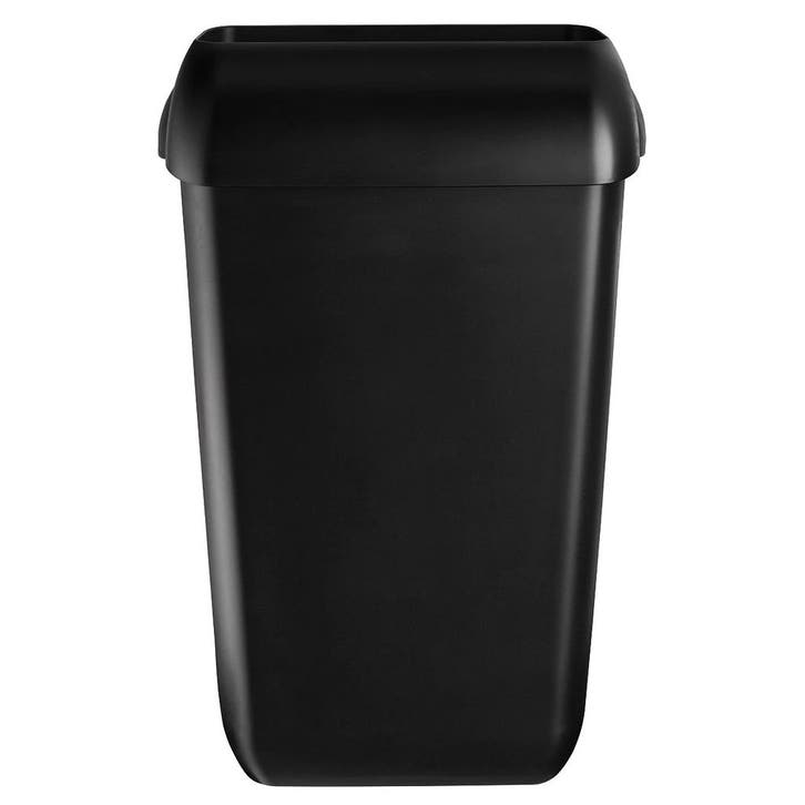 Afvalbak | QUARTZ BLACK | Kunststof | Zwart | 23L | Open |, Zakelijke goederen, Horeca | Keukenapparatuur, Nieuw in verpakking