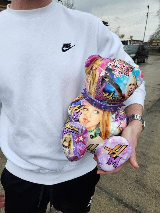 GraczykWrapz - Hannah Montana 20th Anniversary Teddy Bear, Antiek en Kunst, Kunst | Designobjecten