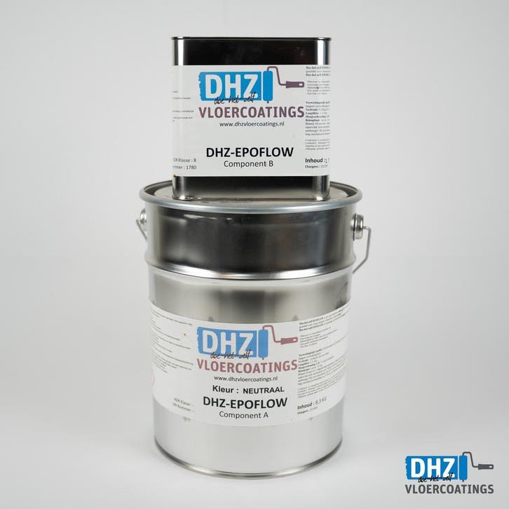 Epoxy Gietvloer - Gietcoating in elke kleur! 10kg  129,50, Bricolage & Construction, Peinture, Vernis & Laque, Envoi