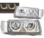 Phares Pour Volkswagen Vw Passat 93-96 Angel Eyes Fond Chrom, Autos : Pièces & Accessoires, Verzenden