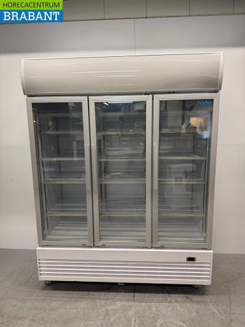 Polar Verrijdbare 3 Glasdeur Koeling 1300 liter 230V Horeca, Ophalen of Verzenden, Nieuw in verpakking