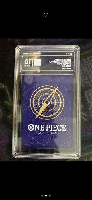 Bandai - 1 Graded card - One Piece - Monkey D. Luffy, Hobby en Vrije tijd, Nieuw