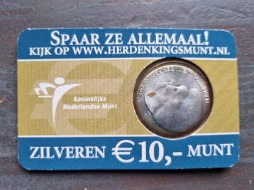 Nederland. 10 Euro 2002 Huwelijksmunt, Postzegels en Munten