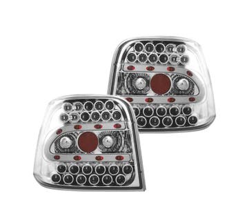 Feux Arrière Pour Volkswagen Vw Golf 4 97-03 Led Fond Led Ch, Verzenden