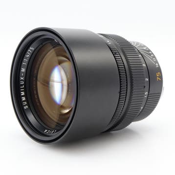 Leica 11815 Summilux-M 75mm f/1.4 | Occasion, TV, Hi-fi & Vidéo, Ophalen of Verzenden
