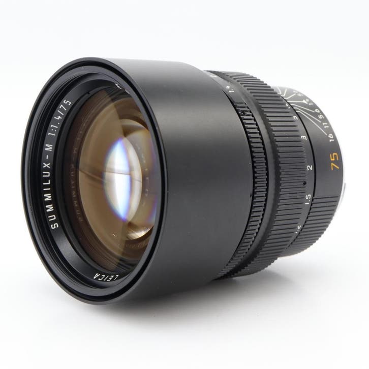 Leica 11815 Summilux-M 75mm f/1.4 | Occasion, TV, Hi-fi & Vidéo, Photo | Lentilles & Objectifs, Enlèvement ou Envoi