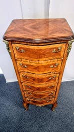 Ladekast - Hout, Messing - Louis XIV-stijlmeubelen