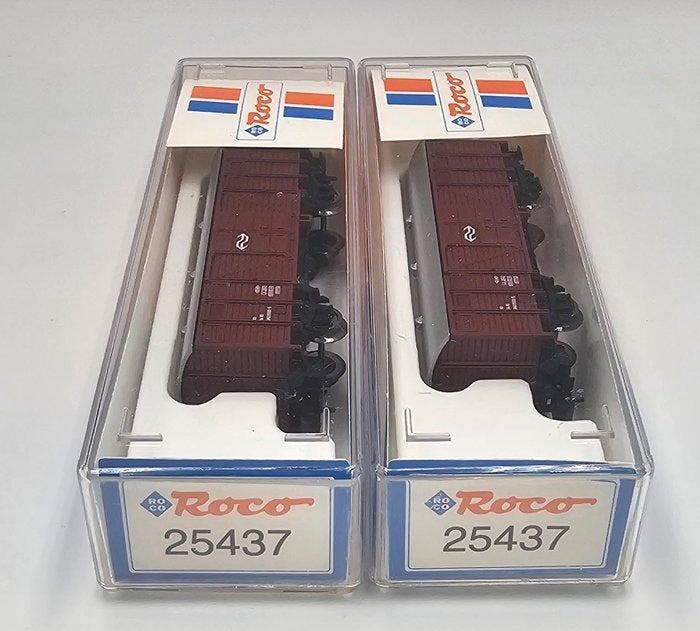 Roco N - 25437 - Modeltrein goederenwagon (2) - 2 × CHR, Hobby & Loisirs créatifs, Trains miniatures | Échelle N