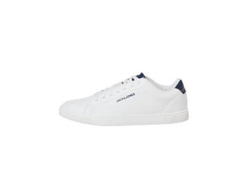 Veiling - Jack &amp; Jones Boss Sneaker Wit/Navy - 43