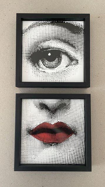 Modern Tegel (2) - bardelli - Piero Fornasetti - Modern -
