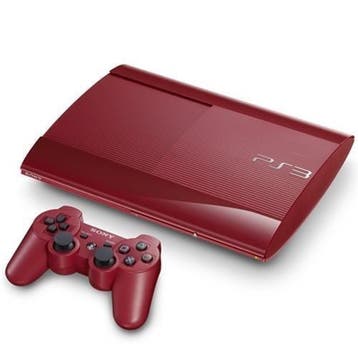 Playstation 3 Super Slim Rood 500GB + Controller, Games en Spelcomputers, Spelcomputers | Sony PlayStation 3, Ophalen of Verzenden
