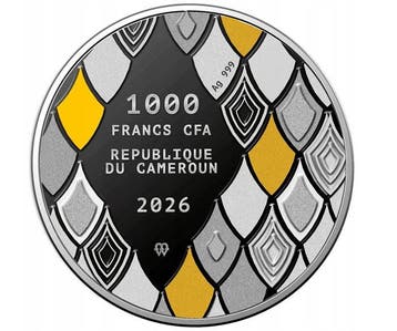 Kameroen. 1000 Francs 2026 – Owl: Be Smart – 1 oz Silver –