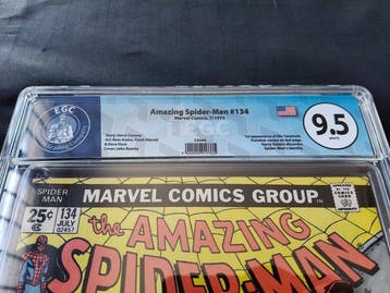 Amazing Spider-Man #134 - EGC 9.5 - 1 Graded comic - Eerste, Nieuw