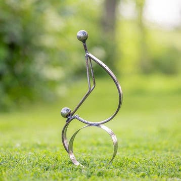 Figure - Moeder en kind beeld - Métal